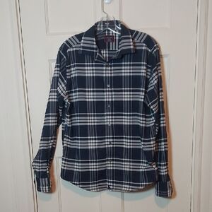 UNTUCKit Delucca Slim Fit Button Front Men's Shirt Medium